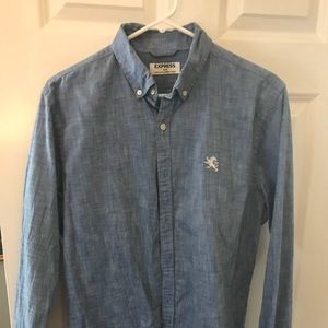 Express Light Blue Shirt Medium